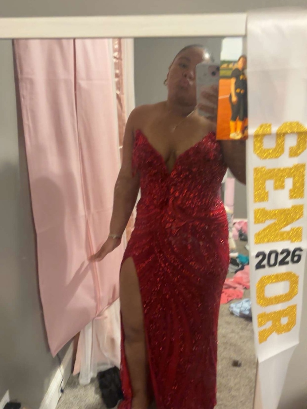 Ashley Lauren Dress, Red